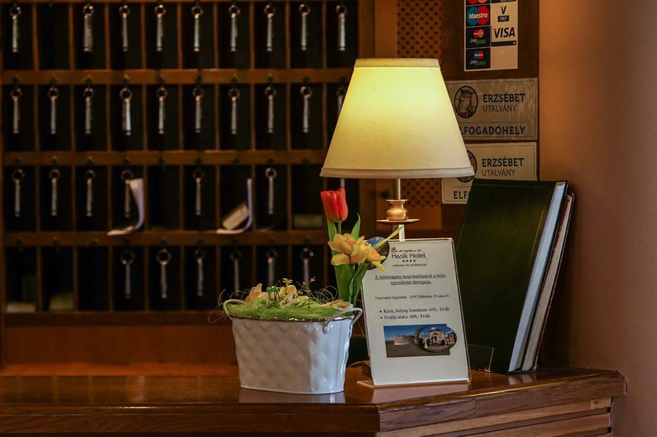 Hasik Hotel Magyarpolány Esterno foto